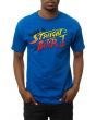 The Straight Biter Tee in Royal Blue 1