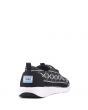Toms for Men: Del Rey Black/White Woven Linear Cultural Sneakers 4