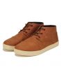 Toms for Men: Paseo Mid Dark Earth Synthetic Leather Sneaker 3