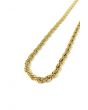 14k Gold Plated Thick Rope Chain Necklace 1
