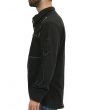 Patched Ski Neck Sweater in Black 3