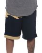 The Nu Wave Basketball Shorts in Navy