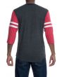 The Toronto Raptors Home Stretch Henley in Black And Red 3