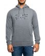 The Classic Logo Classifieds Pullover Hoodie in Gray Heather 1