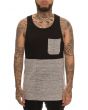 The Trails Pocket Tank Top in Black