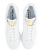 The Superstar in White, Gold Metallic and Gum 3 4