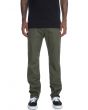 The Authentic Chino Stretch Pants in Grape Leaf 1