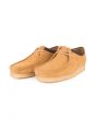 The Clarks Wallabee Low Boots in Camel Suede 3
