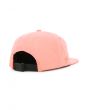 The Tinted Logo Buckleback Cap in Highlighter Pink