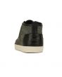 Toms for Men: Paseo Mid Black White Caviar Leather Sneaker 4