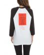 The Lonely Girl Cotton Raglan in White 4