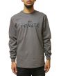 The Ghost Long Sleeve in Charcoal 1