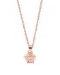 The Micro Medusa Necklace - Rose Gold 1