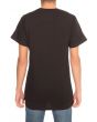 The Madison Elongated Tee in Black 3