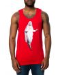 The Hurry Up Tank Top in Red