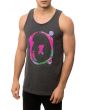 The Trippy Tank Top in Charcoal Heather 1