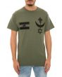 The Warrior Blvck Tee in Army Green