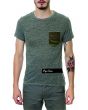 The Prep Coterie Camo Pocket T-shirt in Green 1