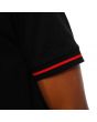 The Memorial Embroidered Polo Shirt in Black 9