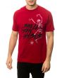 The Smell the Roses Tee in Cardinal 1
