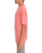 The Drop Shoulder Box Fit Tee in Salmon 2