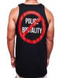 Police Brutality Black Tank-Top 1