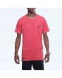 Triple Beam Elongated Washed Tee Infrared 1