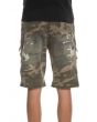 The Distressed Tactical Biker Shorts in Camo 5