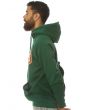 The Obey Blunts Pullover Hoodie in Forest Green