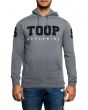 The Stoops Worldwide Pullover Hoodie in Gray Heather 1