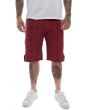 The Un-Polo Tech Sweatshorts in Heather Red