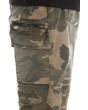 The Distressed Tactical Biker Shorts in Camo 4