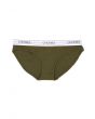 The Olive Ribbed Brief in Olive 1