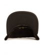 The Crooks Armada Snapback Hat in Black 5