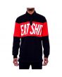 The Eat Shit Rugby Jersey in Black and Red 1