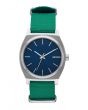 The Time Teller Watch in Navy & Green 1
