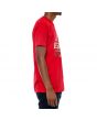 The No Squares T Shirt in Red and Gold 2