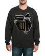 The Bandit Crewneck Sweatshirt in Charcoal 1
