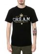 The Cream Champagne Tee in Black
