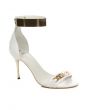 The Malice Shoe in White Leather and Gold (Exclusive) 1