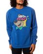 The Trap Art Crewneck Sweatshirt in Royal Blue 1
