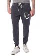 The PC Campus Monogram Terry Joggers in Washed Black 1