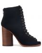 Jeffrey Campbell for Women: Free Love Black Heel Lace Up Booties 2