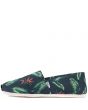 Toms for Men: Classic Navy Canvas Birds of Paradise Flats 1