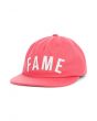The Arched Snapback in Pink 1