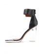 The Soiree Shoe in Black and Clear 3