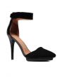 The Solitaire Shoe in Black Suede 1