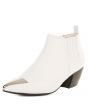 Jeffrey Campbell Jude White Heeled Booties White 3