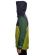 The Elevation Sulfur Jacket in Green and Yellow 2