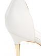 The Malice Shoe in White Leather and Gold (Exclusive) 2